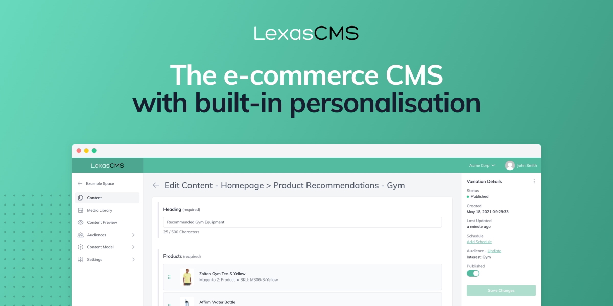 Lexas CMS logo